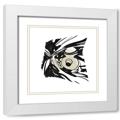 Viewpoint III White Modern Wood Framed Art Print with Double Matting by Bolokofsky, Ronald