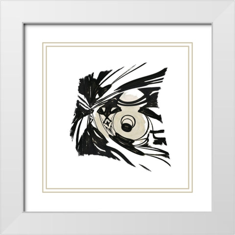 Viewpoint III White Modern Wood Framed Art Print with Double Matting by Bolokofsky, Ronald