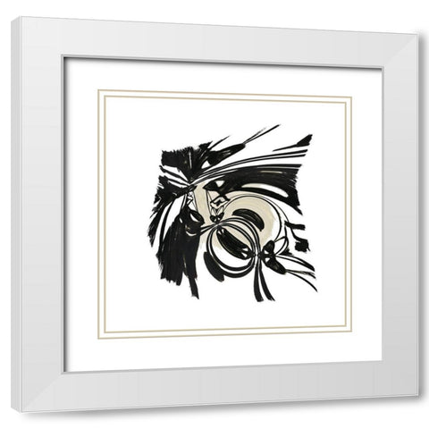 Viewpoint IV White Modern Wood Framed Art Print with Double Matting by Bolokofsky, Ronald