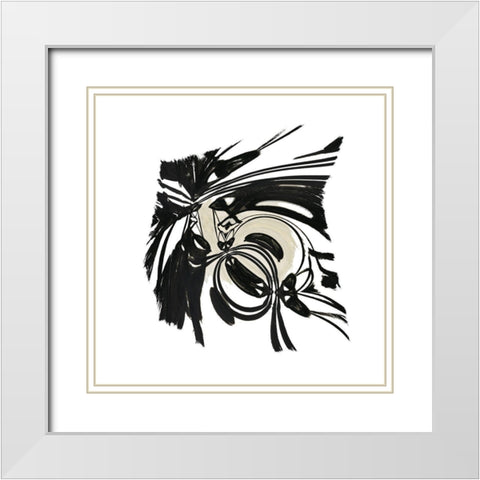 Viewpoint IV White Modern Wood Framed Art Print with Double Matting by Bolokofsky, Ronald