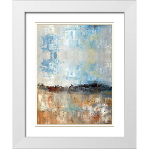 Where Heaven Meets Earth II White Modern Wood Framed Art Print with Double Matting by Bolokofsky, Ronald