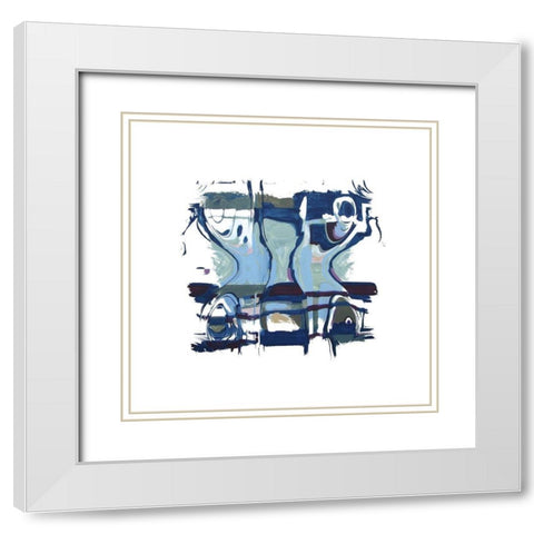 Which Way I White Modern Wood Framed Art Print with Double Matting by Bolokofsky, Ronald
