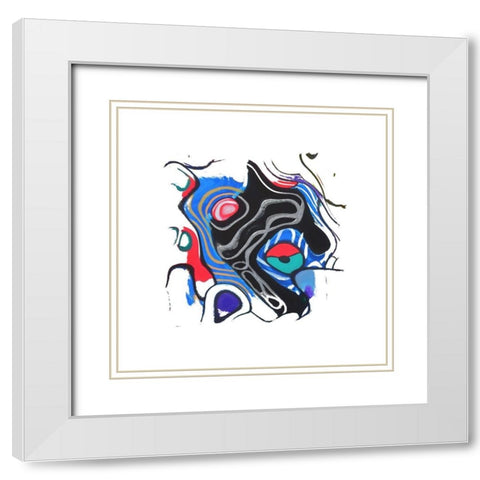 Wild Participation I  White Modern Wood Framed Art Print with Double Matting by Bolokofsky, Ronald