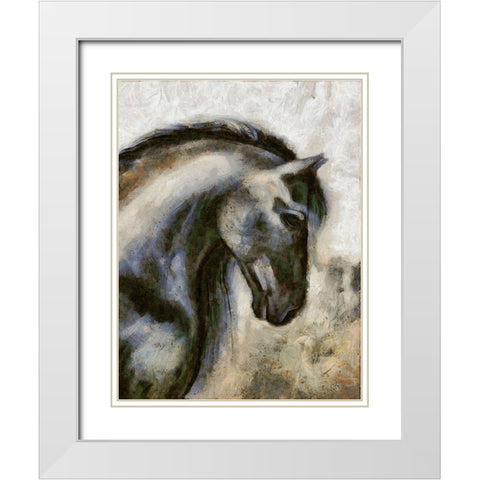 Royalty White Modern Wood Framed Art Print with Double Matting by Bolokofsky, Ronald