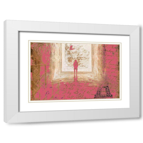 French Arts White Modern Wood Framed Art Print with Double Matting by Bolokofsky, Ronald