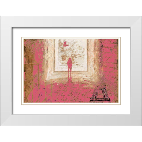 French Arts White Modern Wood Framed Art Print with Double Matting by Bolokofsky, Ronald