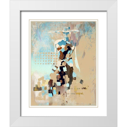 Dream Fashion II White Modern Wood Framed Art Print with Double Matting by Bolokofsky, Ronald