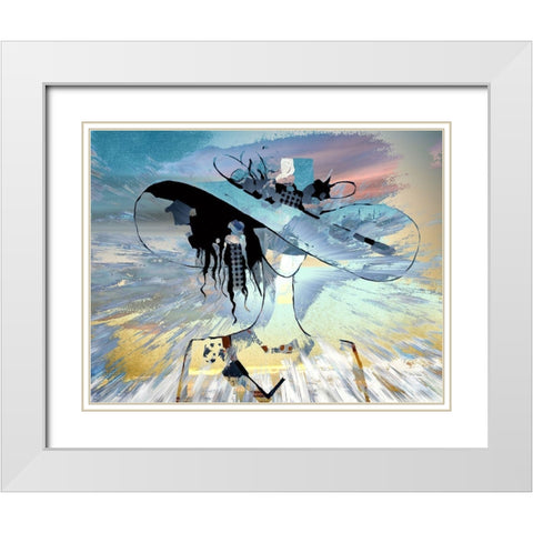 Yesterdays Fashions Today II White Modern Wood Framed Art Print with Double Matting by Bolokofsky, Ronald