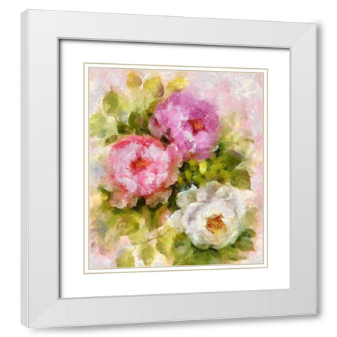 Freshly Picked I White Modern Wood Framed Art Print with Double Matting by Bolokofsky, Ronald