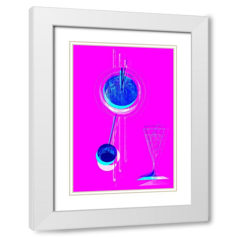 Afternoon Hangover II White Modern Wood Framed Art Print with Double Matting by Bolokofsky, Ronald