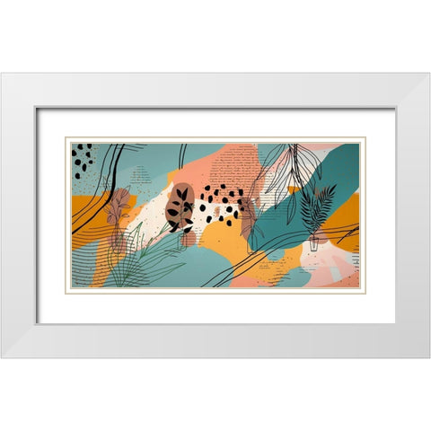 House Plants 304 White Modern Wood Framed Art Print with Double Matting by Bolokofsky, Ronald