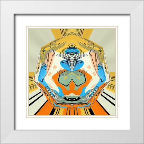 Leo White Modern Wood Framed Art Print with Double Matting by Bolokofsky, Ronald