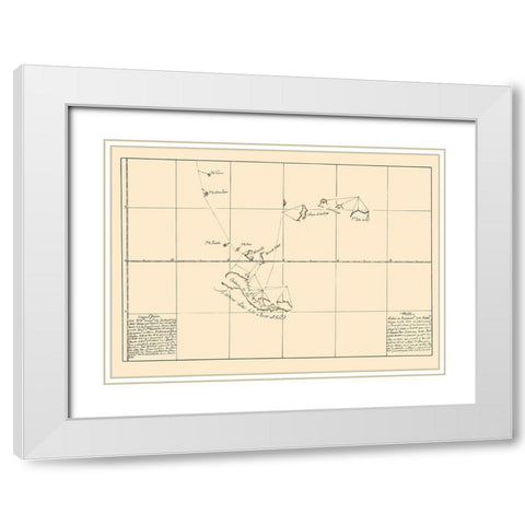 South America Galapagos Islands Ecuador White Modern Wood Framed Art Print with Double Matting by Guerra