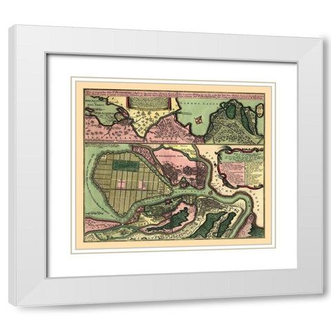 Saint Petersburg Russia Europe - Seutter White Modern Wood Framed Art Print with Double Matting by Seutter