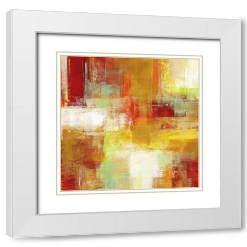 Early Morn I White Modern Wood Framed Art Print with Double Matting by King
