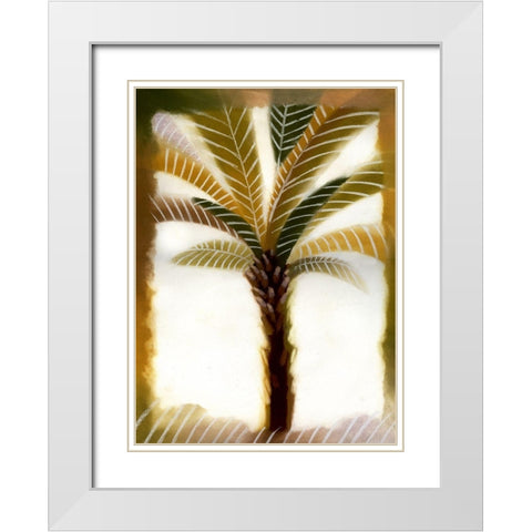 Bahama Breeze I White Modern Wood Framed Art Print with Double Matting by Scott
