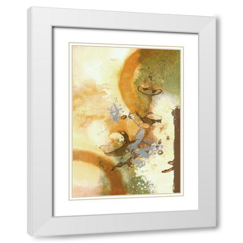 Ringmaster I  White Modern Wood Framed Art Print with Double Matting by Scott