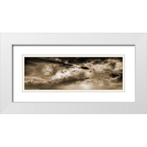 Bronz Sky White Modern Wood Framed Art Print with Double Matting by Phillip, Jamie