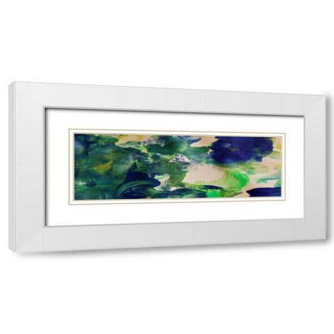 Yanny 3 White Modern Wood Framed Art Print with Double Matting by Phillip, Jamie