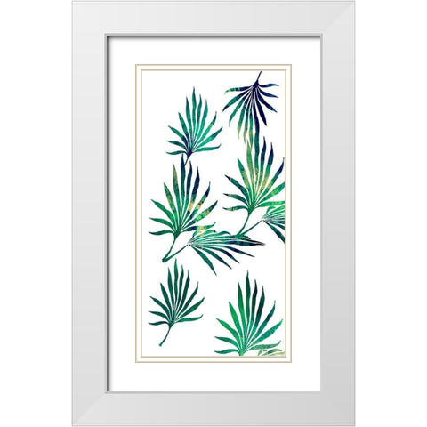 Wild Tropics 2 White Modern Wood Framed Art Print with Double Matting by Phillip, Jamie
