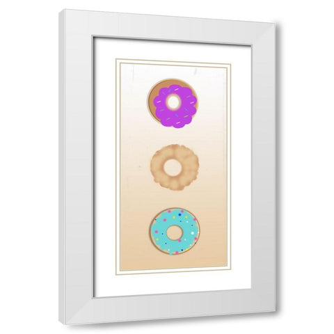 Pick Three White Modern Wood Framed Art Print with Double Matting by Phillip, Jamie