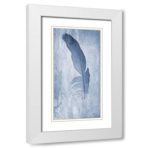 BIrds Of A Feather 2 White Modern Wood Framed Art Print with Double Matting by Phillip, Jamie