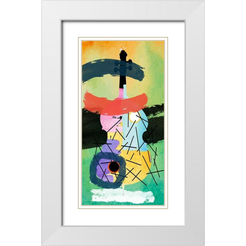 Play On White Modern Wood Framed Art Print with Double Matting by Phillip, Jamie
