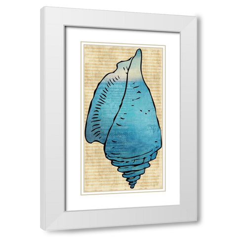 Salty Ocean 2 White Modern Wood Framed Art Print with Double Matting by Phillip, Jamie
