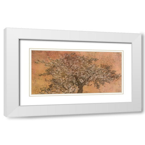 Strong Tree White Modern Wood Framed Art Print with Double Matting by Phillip, Jamie