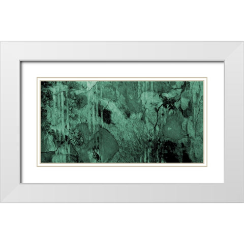 Bantangoya Abstract White Modern Wood Framed Art Print with Double Matting by Phillip, Jamie