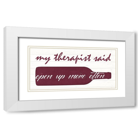 Bottled 1 White Modern Wood Framed Art Print with Double Matting by Phillip, Jamie