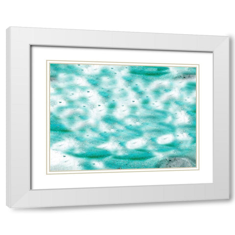Cloud 9 White Modern Wood Framed Art Print with Double Matting by Phillip, Jamie