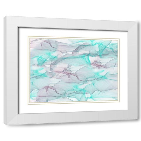 Wind And Waves White Modern Wood Framed Art Print with Double Matting by Phillip, Jamie