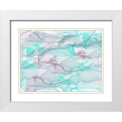 Wind And Waves White Modern Wood Framed Art Print with Double Matting by Phillip, Jamie