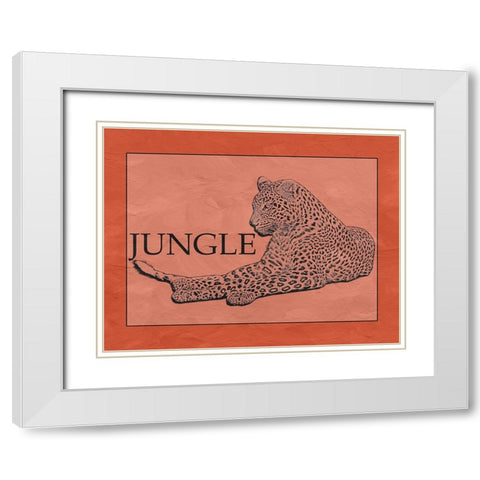 Wild Thing White Modern Wood Framed Art Print with Double Matting by Phillip, Jamie