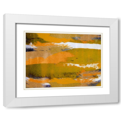 Lemon Sunshine White Modern Wood Framed Art Print with Double Matting by Phillip, Jamie