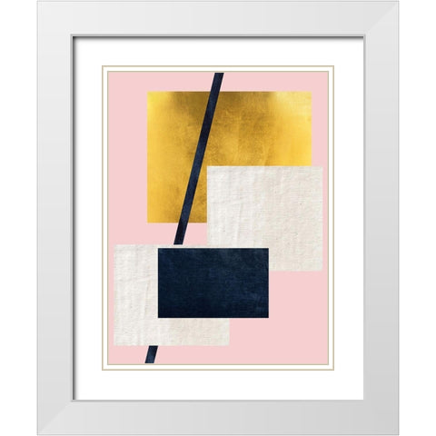 Prince and Palace 2 White Modern Wood Framed Art Print with Double Matting by Phillip, Jamie