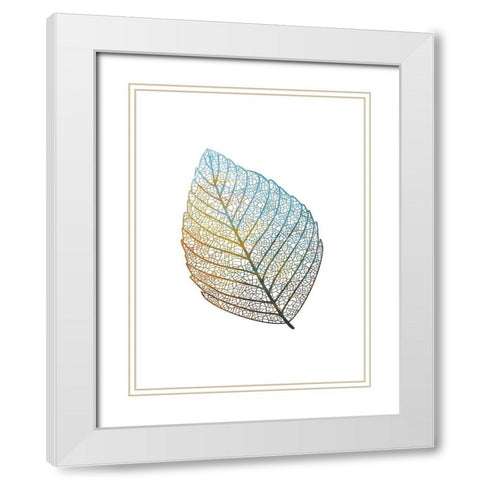 Beleaf 2 White Modern Wood Framed Art Print with Double Matting by Phillip, Jamie