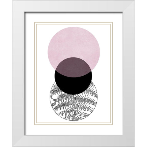 Spindle 2 White Modern Wood Framed Art Print with Double Matting by Phillip, Jamie