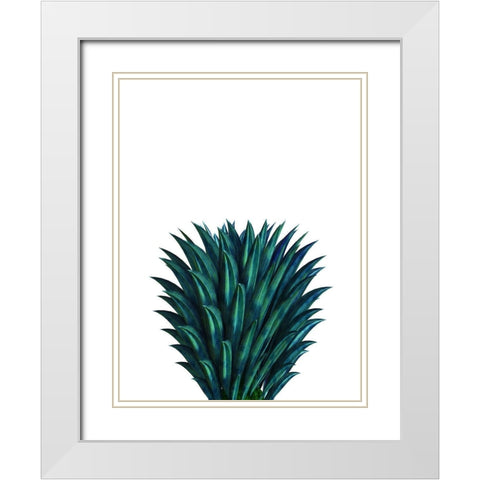 Soothe Me White Modern Wood Framed Art Print with Double Matting by Phillip, Jamie