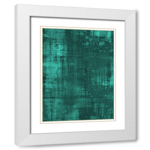Space and Time White Modern Wood Framed Art Print with Double Matting by Phillip, Jamie