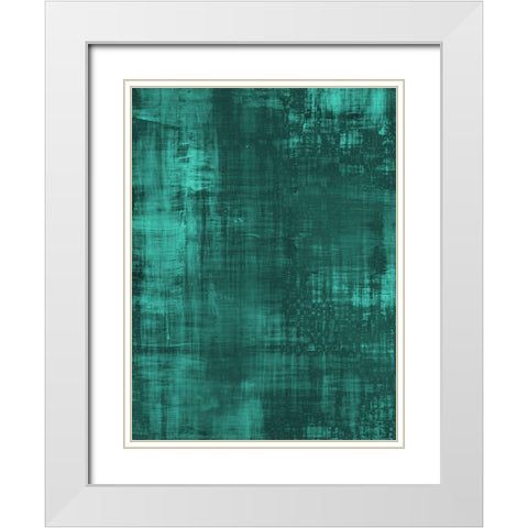 Space and Time White Modern Wood Framed Art Print with Double Matting by Phillip, Jamie