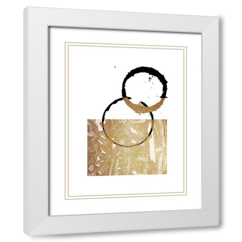 Gebyzon White Modern Wood Framed Art Print with Double Matting by Phillip, Jamie