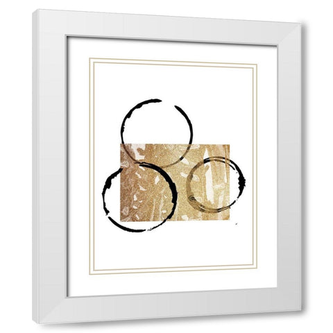 Gebyzon 2 White Modern Wood Framed Art Print with Double Matting by Phillip, Jamie