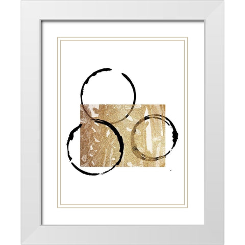 Gebyzon 2 White Modern Wood Framed Art Print with Double Matting by Phillip, Jamie