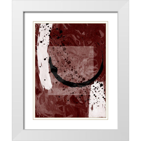 Rings Of Zambia 2 White Modern Wood Framed Art Print with Double Matting by Phillip, Jamie