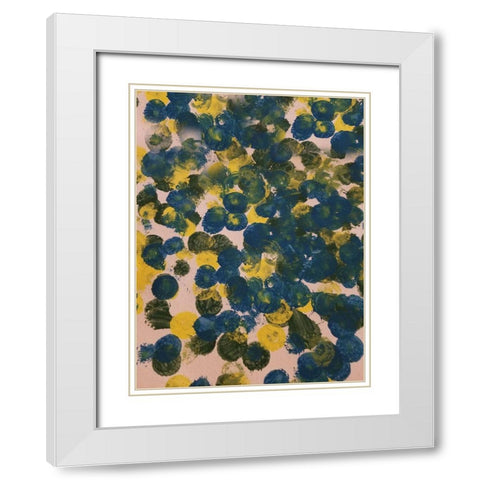 Avenue N Abstract 2 White Modern Wood Framed Art Print with Double Matting by Phillip, Jamie