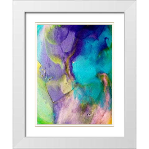 Prime Candy 1 White Modern Wood Framed Art Print with Double Matting by Phillip, Jamie