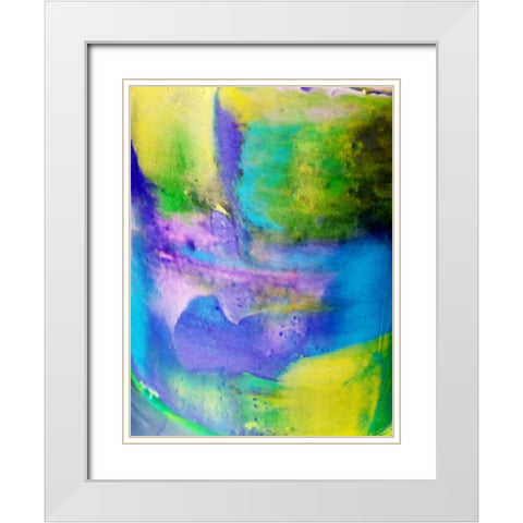 Prime Candy 3 White Modern Wood Framed Art Print with Double Matting by Phillip, Jamie