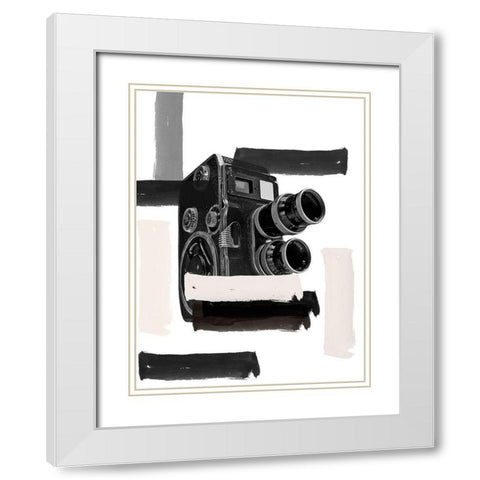 Picture Perfect White Modern Wood Framed Art Print with Double Matting by Phillip, Jamie